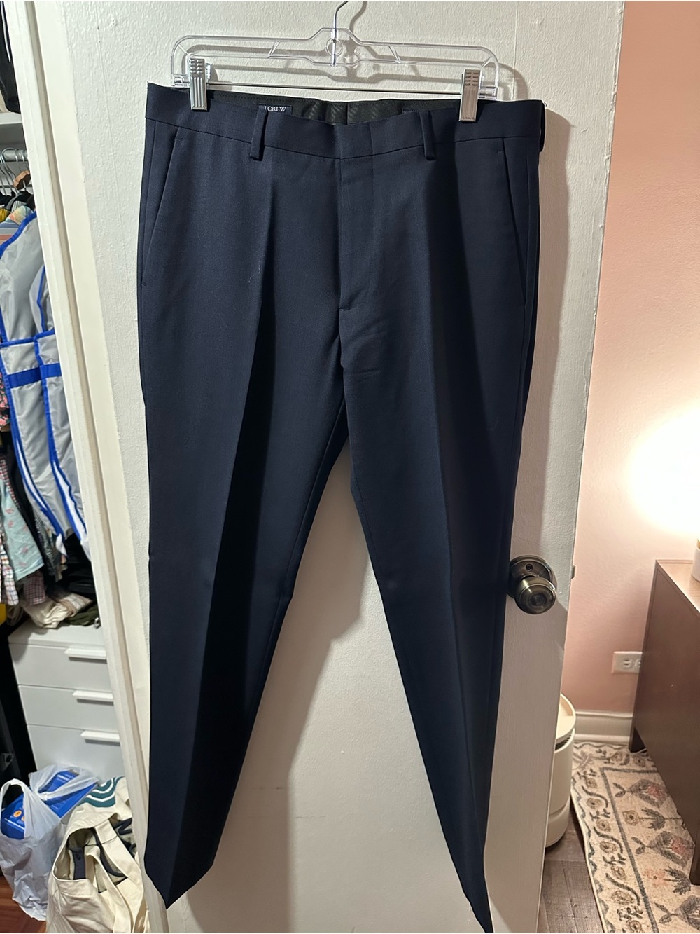 J. Crew Men’s Dark Navy Dress Slacks